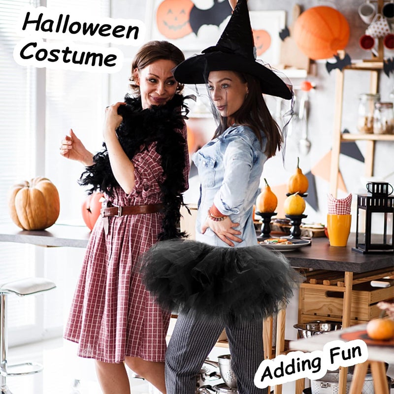 ILHSTY 3 Pack Women Teens Adult Tutu Skirt, 5 Layers Puffy Classic Tulle Tutus Skirts for Women Ballet Run Party Halloween Costume - Image 2